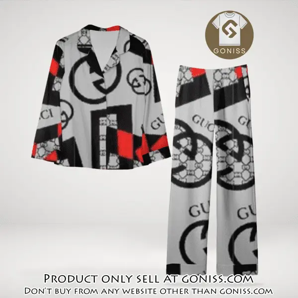 Trending luxury gc satin pajama set pjs1052 gn1218208